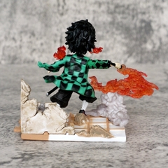 Mô Hình Kimetsu No Yaiba tanjiro - Cao 10cm - nặng 130gram  - Figure Thanh gươm diệt quỷ