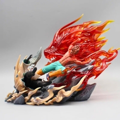 Mô hình Naruto Thầy Might Guy Bát Môn Độn Giáp chiến Madara lục đạo - Cao 19cm - rộng 26cm - nặng 1kg3 - Phụ kiện : Có LED - Figure Naruto