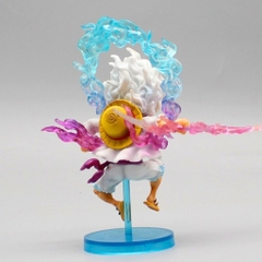 Mô Hình OnePiece Luffy cầm sét WCF - Cao 10cm - nặng 100gram - Figure OnePiece