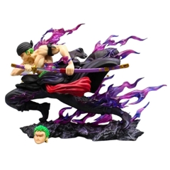 Mô Hình OnePiece Zoro enma - Cao 21cm - nặng 1kg4 - Phụ Kiện : 2 đầu +3 kiếm - Figure OnePiece