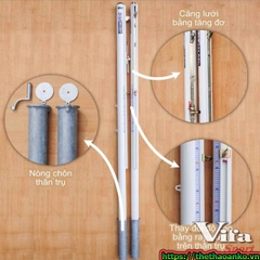 Trụ bóng chuyền trường học 402442