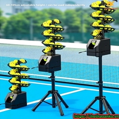 Máy bắn bóng tập luyện cá nhân bền bỉ – hỗ trợ huấn luyện viên di động cho Tennis và Pickleball