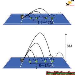 Máy Phát Bóng Pickleball Thông Minh JP02