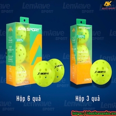 Bóng pickleball ama sport X-Ace 40 hộp 6 quả