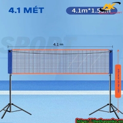 Khung Lưới Cầu Lông/Tennis 2 In 1 – Di Động, Tiện Lợi Cho Trong Nhà Và Ngoài Trời
