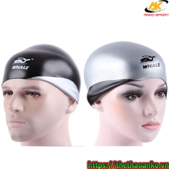 Mũ bơi 3D 2 mặt Whale CAP-1800