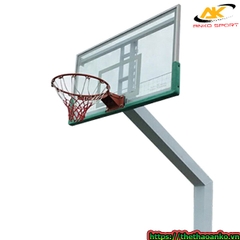 Trụ bóng rổ cố định bảng kính cường lực