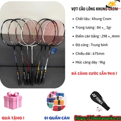 Vợt cầu lông khung Crom
