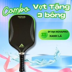 Combo vợt pickleball AMA SPORT NOVA PRO - 16mm