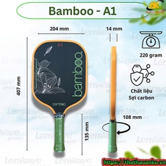 Vợt pickleball Paddale Bamboo A1 14mm chính hãng