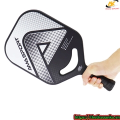 Vợt Pickleball AMA SPORT Fusion Đen