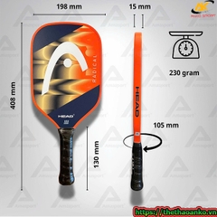 Vợt Pickleball HEAD Radical Pro 2024 15mm