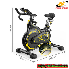 Xe đạp tập thể dục tại nhà Fitness bánh đà kháng từ GH - 508