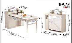 Bàn ăn gấp gọn sang trọng Sang trọng hiện đại Bagan MRB