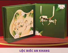 Hộp Đựng Quà Tết SAHA Kèm Túi Size 35*37*11cm