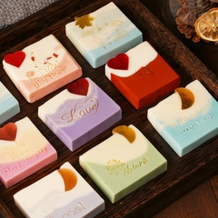 Xà bông cục thiên nhiên Handmade, xà phòng thủ công, tinh chất thiên nhiên dưỡng da hoặc Dùng Làm Quà Tặng, Trang Trí