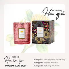 Nến Thơm Trang Trí, Cao Cấp, Tự Nhiên Nhiều Hương Size 200g Thời Gian Cháy 40 Giờ