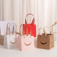 Túi giấy Cao Cấp Hình Mặt Cười Tạo Cảm Xúc Cho Khách Hàng 3 kích thước 10, 12, 15 cm
