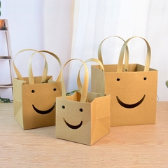 Túi giấy Cao Cấp Hình Mặt Cười Tạo Cảm Xúc Cho Khách Hàng 3 kích thước 10, 12, 15 cm