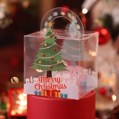 Hộp đựng quà giáng sinh, Noel độc đáo trong suốt