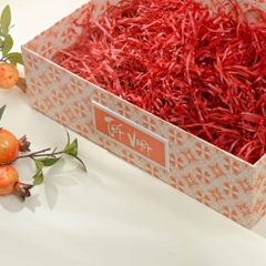Khay Đựng Quà Tết Sang Trọng Kích Thước 36x27x10cm - Cam