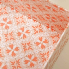 Khay Đựng Quà Tết Sang Trọng Kích Thước 36x27x10cm - Cam