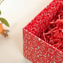 Khay Đựng Quà Tết Sang Trọng Kích Thước 36x27x10cm - Đỏ