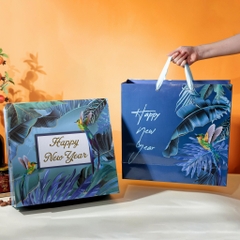 Hộp Quà Tết Đựng Quà Cao Cấp Size 35x37x11cm - Tropical