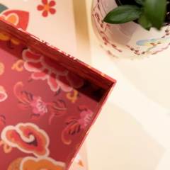 Hộp Quà Tết Đựng Quà Cao Cấp Size 35x37x11cm - Retro