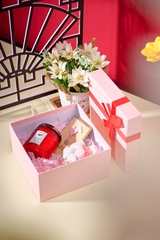 Set Quà Tặng Bạn Gái , Sinh Nhật HQ14 Màu Hồng Size 18*18*10