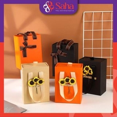 Hộp Xách Nước Hoa Kiểu Túi Xách 17*12*7.5cm