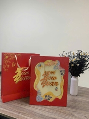Hộp Đựng Quà Tết SAHA Kèm Túi Size 30*40*10cm