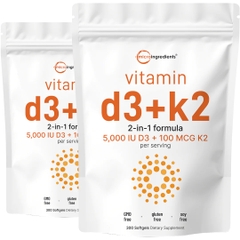 Vitamin D3 K2 300 Softgels 5000IU