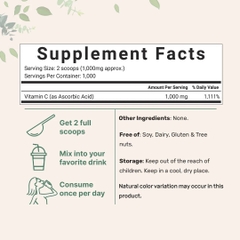 Vitamin C Powder (Ascorbic Acid)