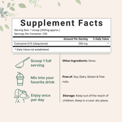 COQ10 Powder, 50 Grams