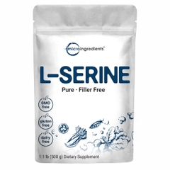 L Serine Powder, 500 Grams (250 Day Supply)