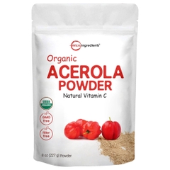 Organic Acerola Cherry Powder, 8oz