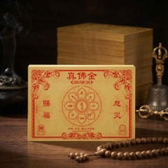 CHÂN PHẬT KIM – Tiền Giấy Chân Phật Tông