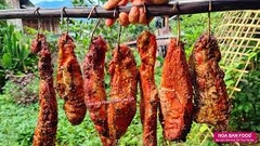 Thịt Lợn gác bếp