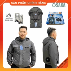 Áo điều hòa Nhật Bản chính hãng OSAKA - Áo điều hòa OSAKA ( Tặng kèm 2 túi đá khô ) BẢO HÀNH CHÍNH HÃNG 1 NĂM