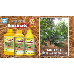 Thuốc Trừ Cỏ DIUSINATE 268 SC, Thuốc trừ cỏ không chọn lọc, diệt cỏ dại kết hợp diệt mầm, tác động tiếp xúc và lưu dẫn