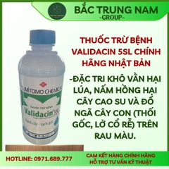 Thuốc trừ bệnh Validacin 5sl chính hãng Nhật Bản (chai450ml)