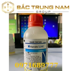 Thuốc Trừ Sâu Karate 2,5EC Syngenta chai 250ml - Phòng trừ sâu, bọ xít muỗi hại cây trồng (Green City)