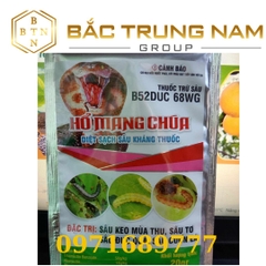 Thuốc Trừ Sâu  B52DUC 68WG - Hổ Mang Chúa - đặc trị sâu xanh, sâu đục quả, sâu tơ, sâu cuốn lá, bọ trĩ gói 20gr