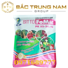 Phân PK bổ sung vi lượng Kích Ra Hoa cực mạnh Sitto FoMic 52-34+TE ( 100g - 1kg )