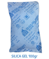 Gói hạt chống ẩm Silica gel vải đỏ 100g