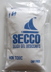 Túi chống ẩm Silicagel treo container 1kg/túi (Móc treo)