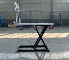 Xe Đẩy Hàng Kết Hợp Nâng Hạ Thuỷ Lực