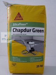 Sikafloor Chapdur Green 25kg - Bộ rắc tăng cứng mặt sàn bê tông màu Xanh (Hardener)
