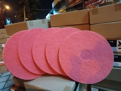 Miếng Pad đánh sàn dùng cho máy chà sàn công nghiệp - Đen, đỏ, trắng